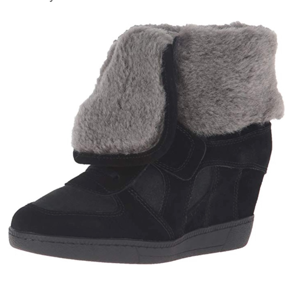 NEW Ash Brendy Wedge Sneaker Booties, size 10